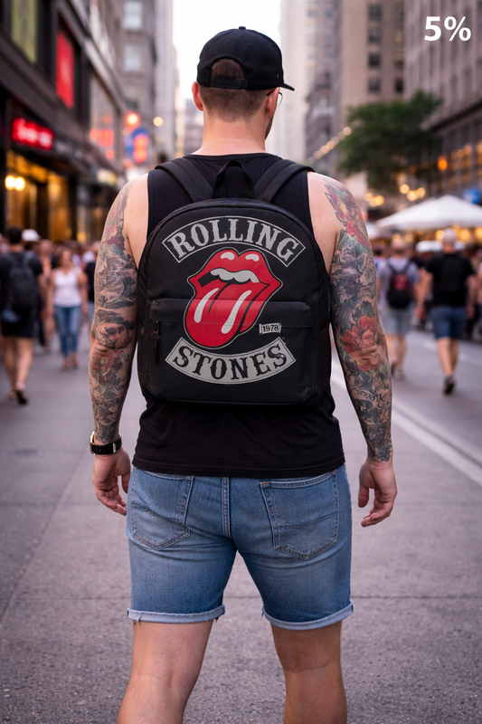 Rocksax The Rolling Stones Backpack - 1978 Tour