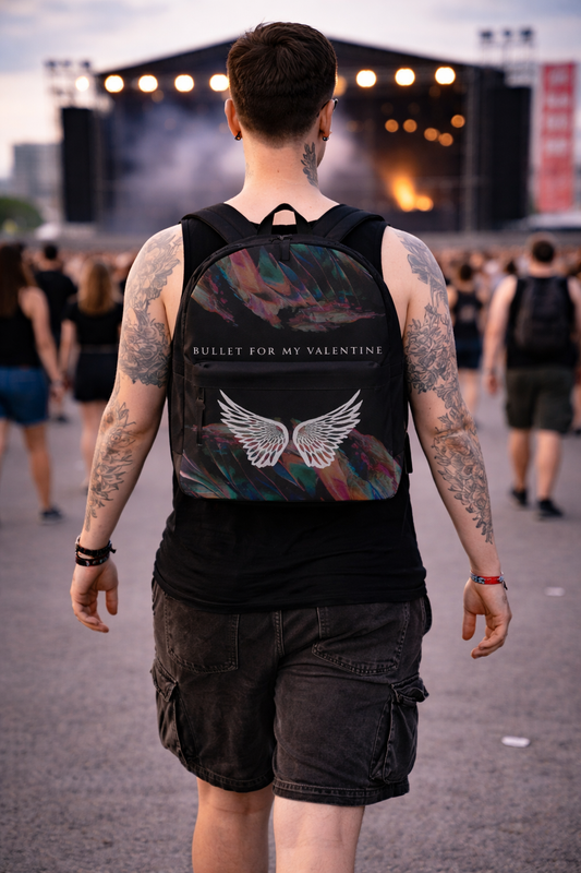 Rocksax Bullet For My Valentine Backpack - Wings 1