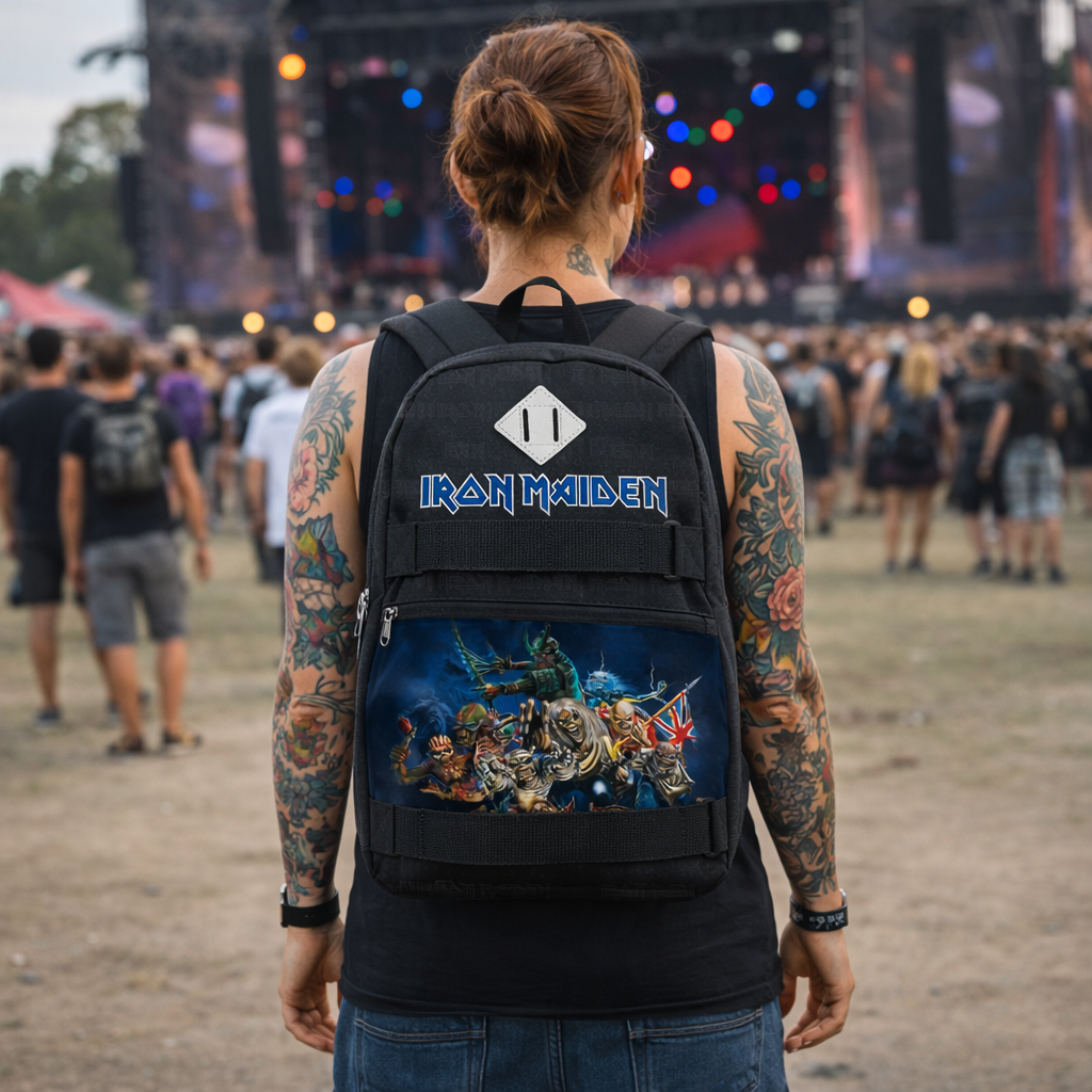 Rocksax Iron Maiden Skate Bag - Eddies