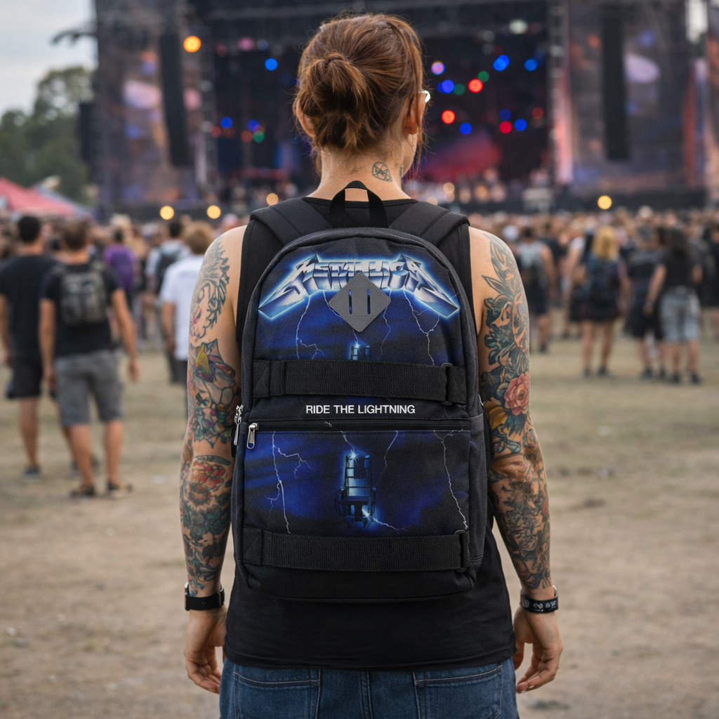 Rocksax Metallica Skate Bag - Ride The Lightening