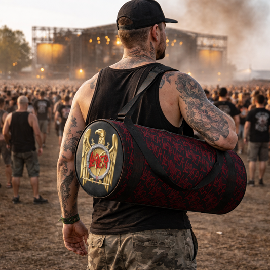 Rocksax Slayer Duffle Bag - Gold Eagle