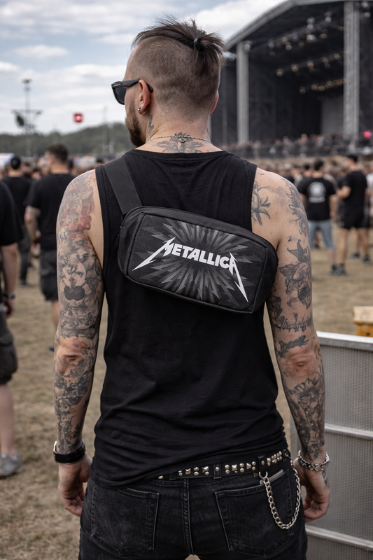 Rocksax Metallica Shoulder Bag - Lightning