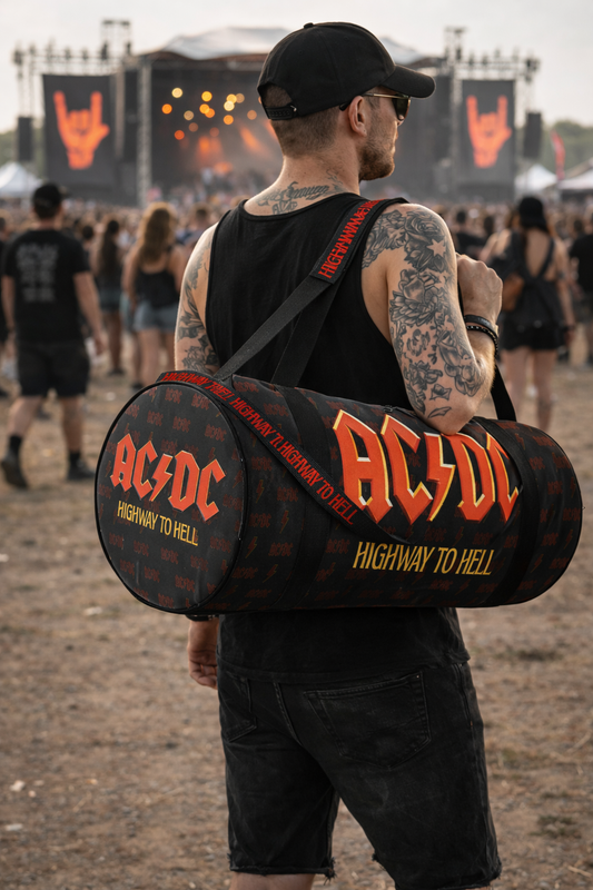 Rocksax AC/DC Duffle Bag - Logo
