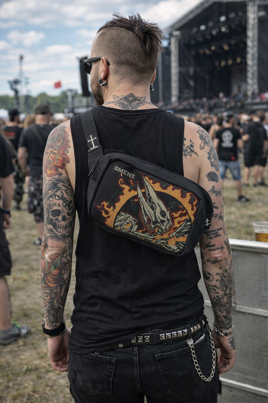 Rocksax Lamb Of God Shoulder Bag - Omens
