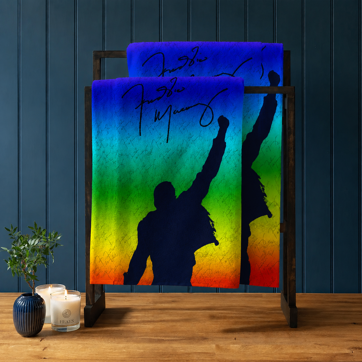 Rocksax Freddie Mercury Towel - Signature