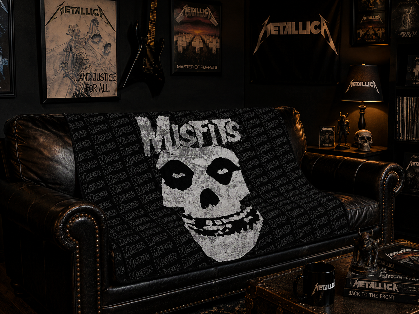 Rocksax Misfits Blanket - Fiend