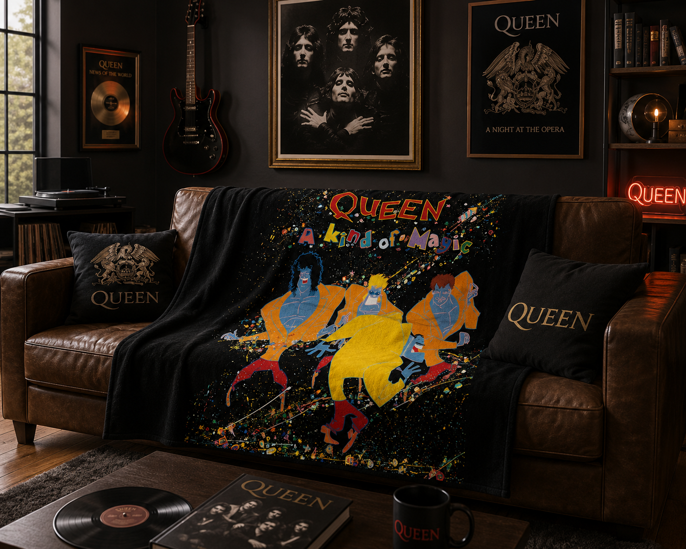 Rocksax Queen Blanket - It's A Kind Of Magic