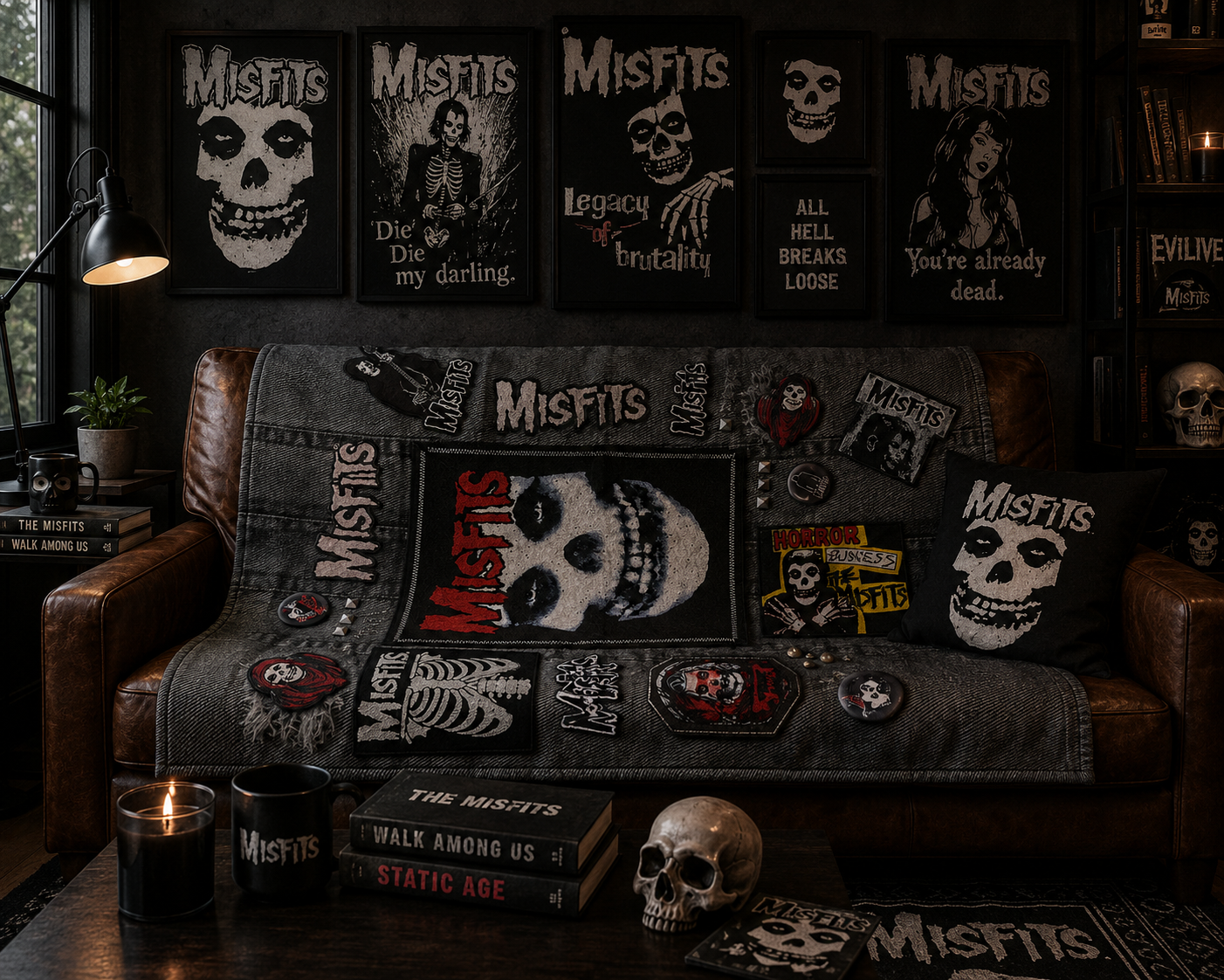 Rocksax Misfits Blanket - Battle Vest