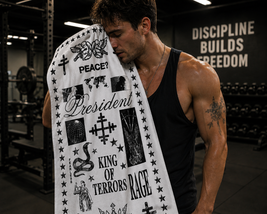 Rocksax President Towel - King Of Terrors