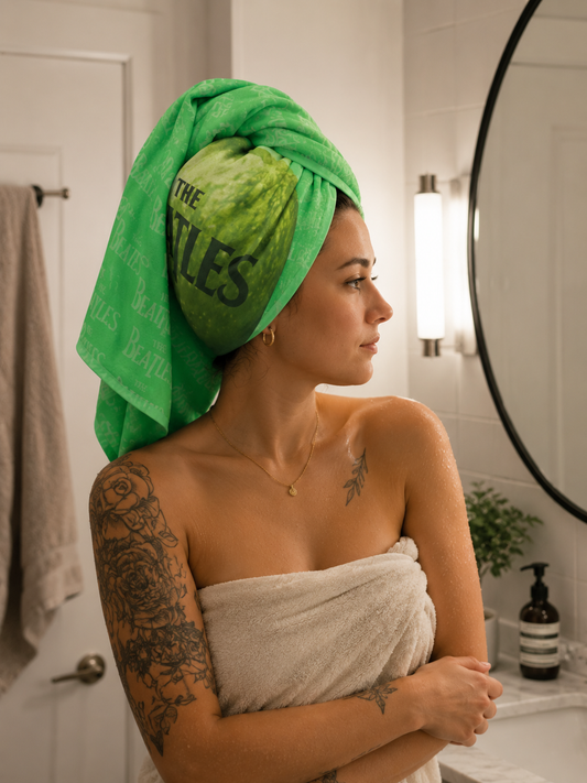 Rocksax The Beatles Towel - Apple Logo