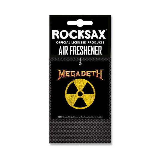 Rocksax Megadeth Air Freshener - Logo