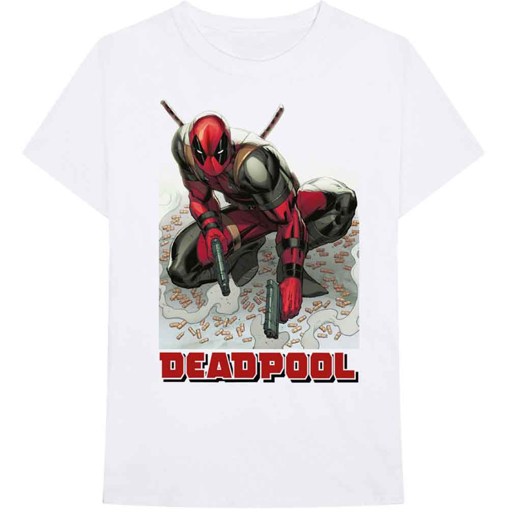 Marvel Comics T Shirt - Deadpool Bullet