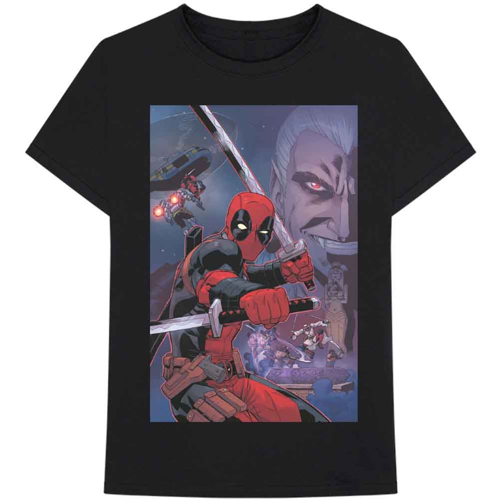 Marvel Comics T Shirt - Deadpool Composite