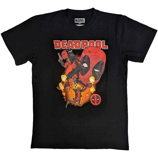 Marvel Comics T Shirt - Deadpool Collage 2