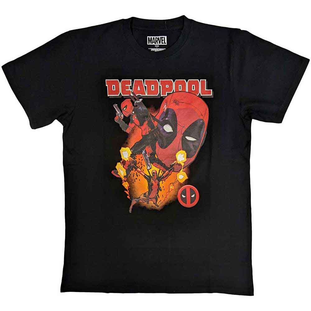 Marvel Comics T Shirt - Deadpool Collage 2