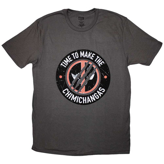 Marvel Comics T Shirt - Deadpool Chimichanga