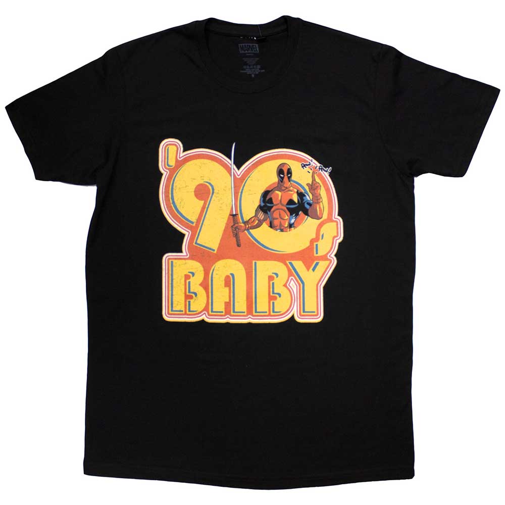 Marvel Comics T Shirt - Deadpool '90s Baby