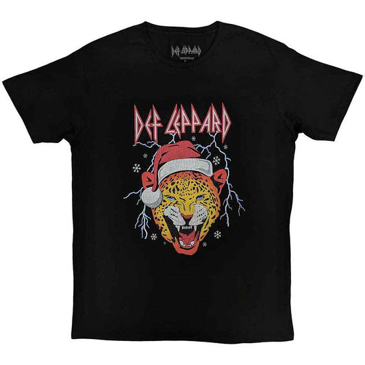 Def Leppard T Shirt - Holiday Leppard