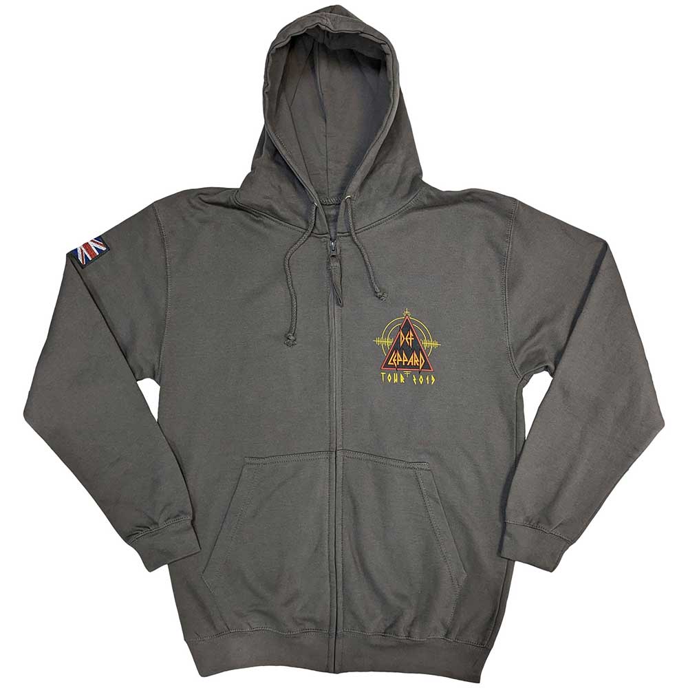 Def Leppard Zip Hoodie - Logo Tour 2019