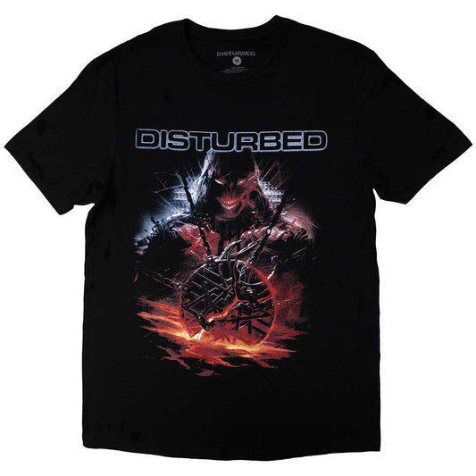 Disturbed T Shirt - European Tour '23 Medallion