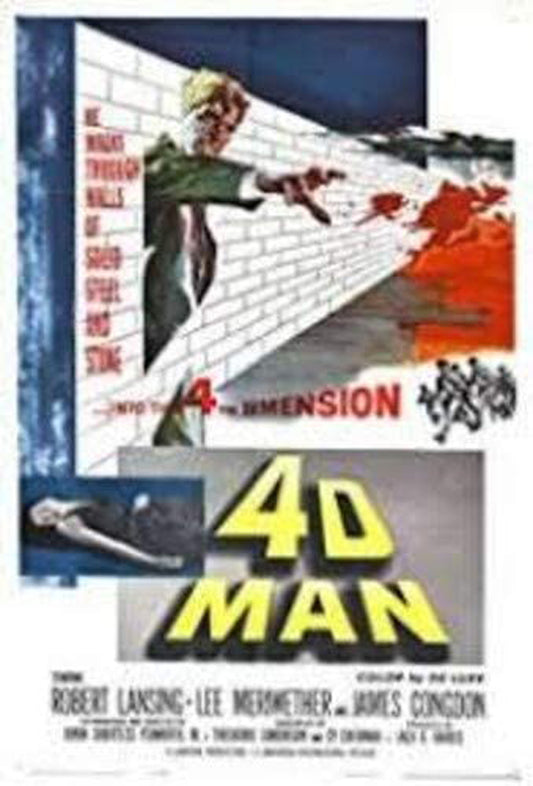 Feature Film DVD - 4D Man | Buy Now For 19.99