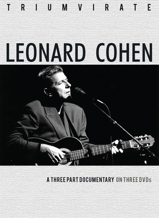 Leonard Cohen DVD - Triumvirate (3Dvd) | Buy Now For 19.99