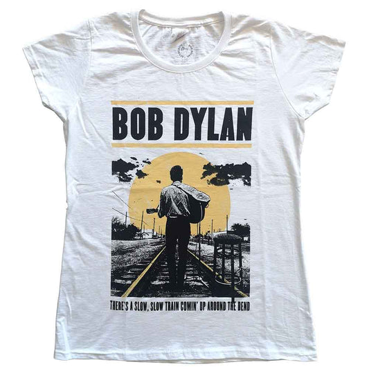 Bob Dylan Woman's T Shirt - Slow Train