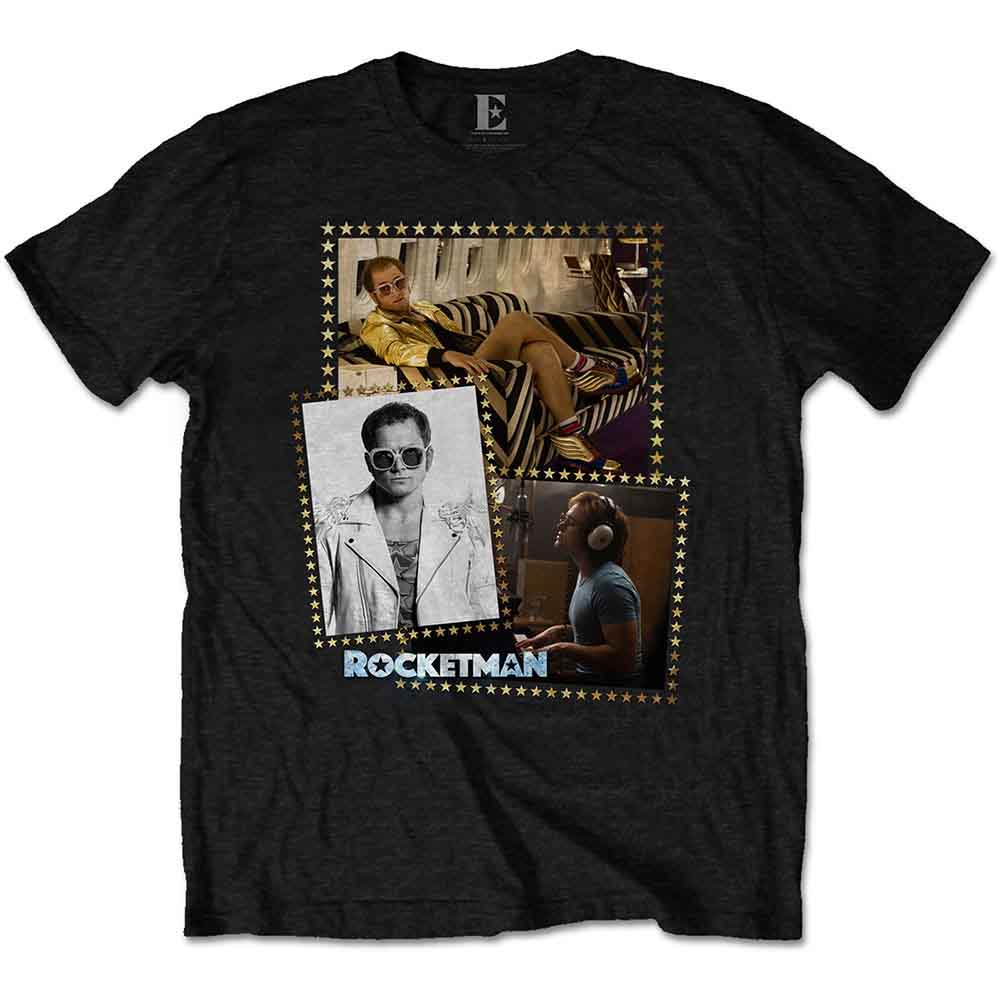 Elton John T Shirt - Rocketman Montage