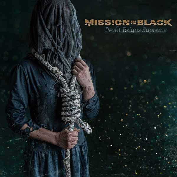Mission In Black LP - Profit Reigns Supreme (Transparent Marble Petrol/ Black)