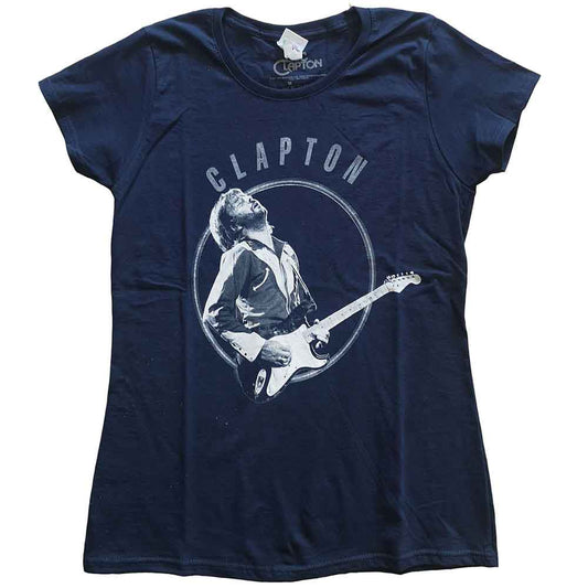 Eric Clapton Woman's T Shirt - Vintage Photo