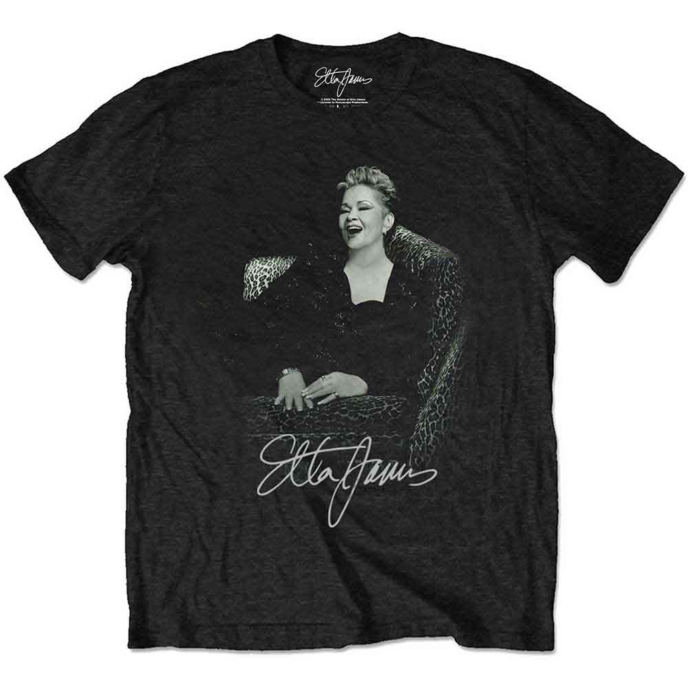 Etta James T Shirt - Etta Seated