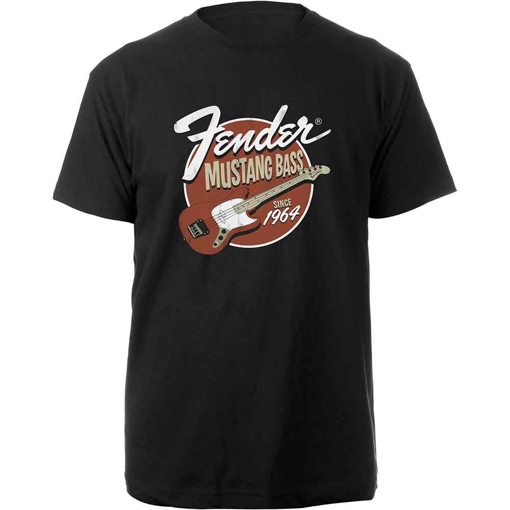 Fender T Shirt - Mustang Bass
