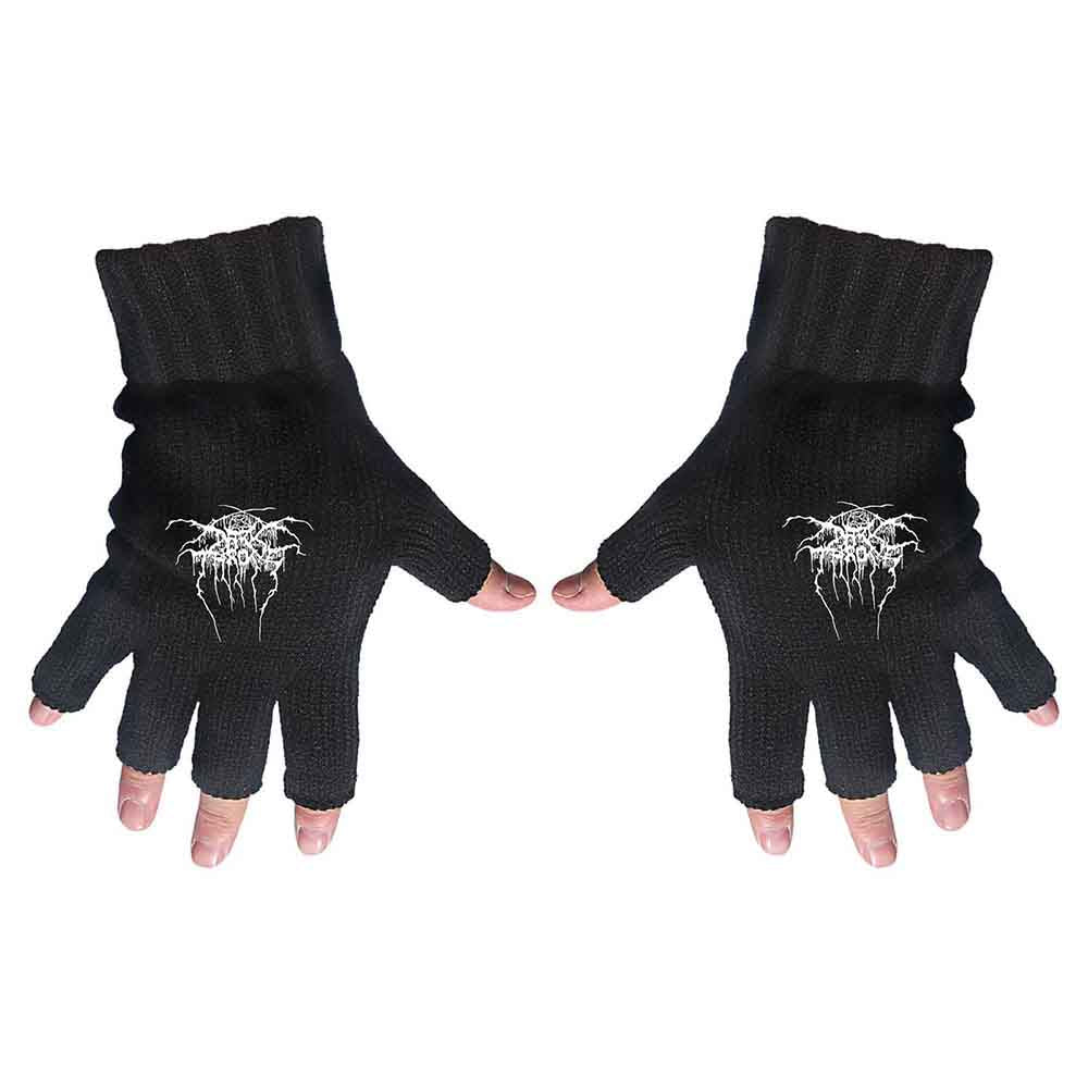 Darkthrone Fingerless Gloves - Logo
