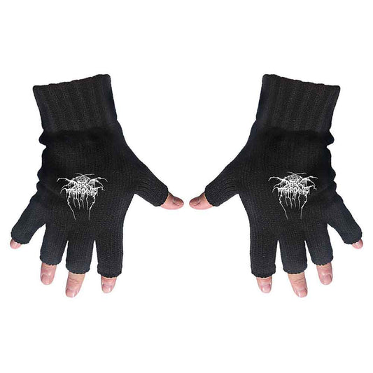 Darkthrone Fingerless Gloves - Logo