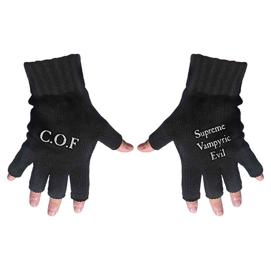 Cradle Of Filth Fingerless Gloves - COF/Supreme Vampiric