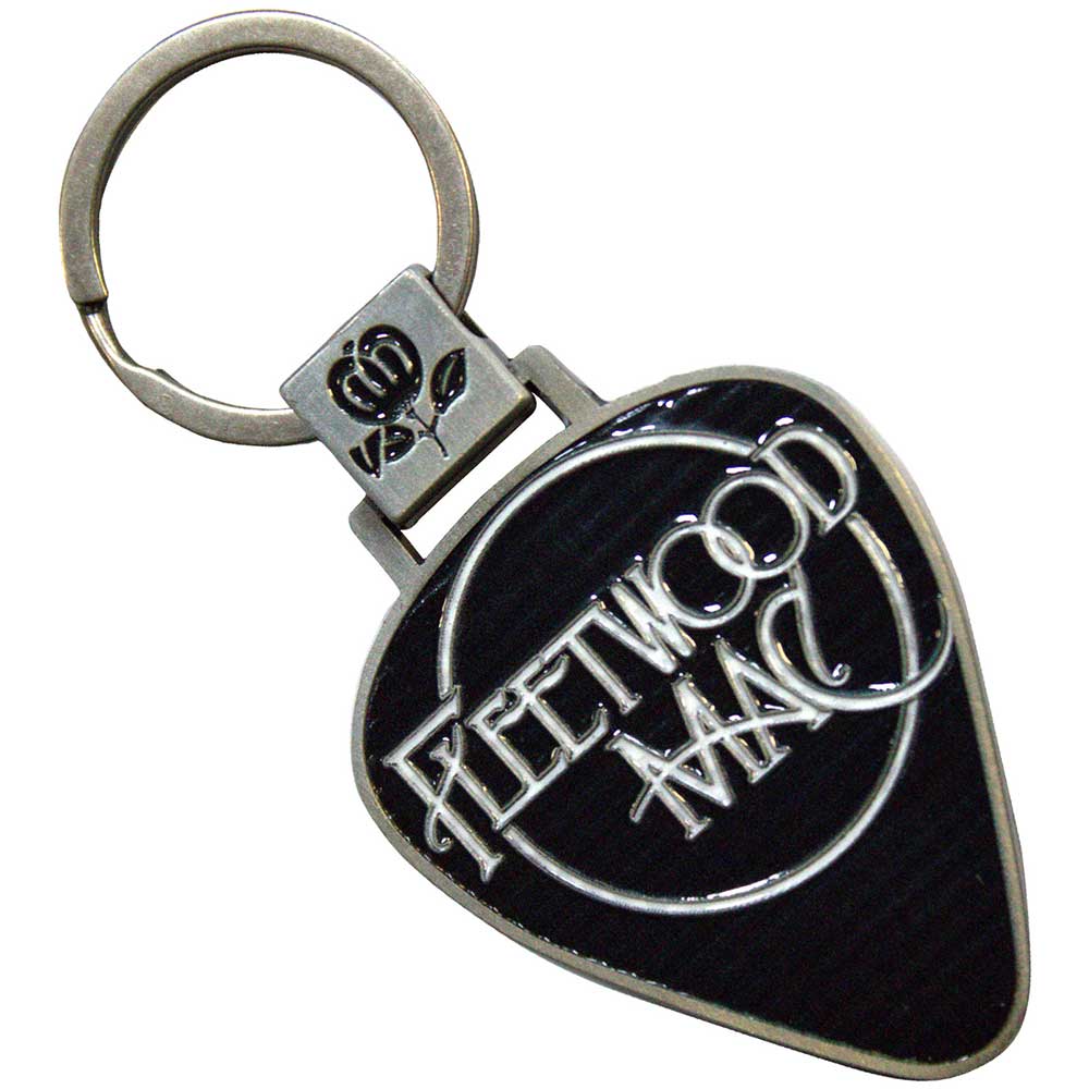 Fleetwood Mac Standard Keychains - Classic Logo Plectrum