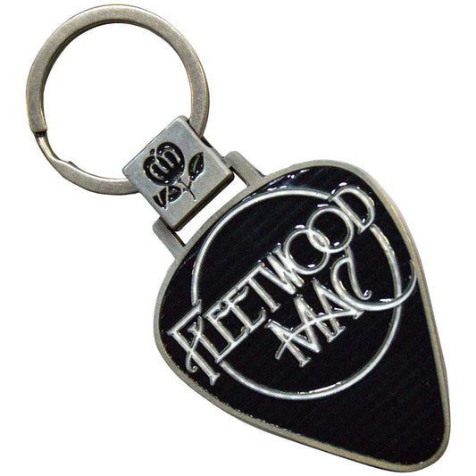 Fleetwood Mac Standard Keychains - Classic Logo Plectrum
