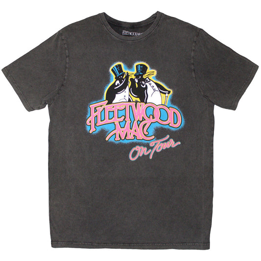 Fleetwood Mac T Shirt - On Tour Stone Wash | Buy Now For 24.99