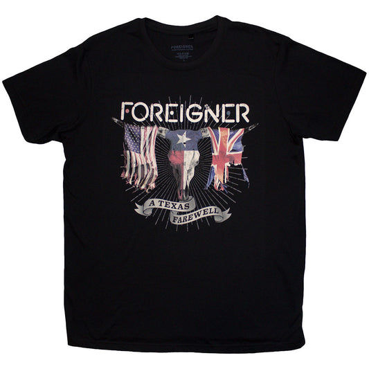 Foreigner T Shirt - Texas Farewell