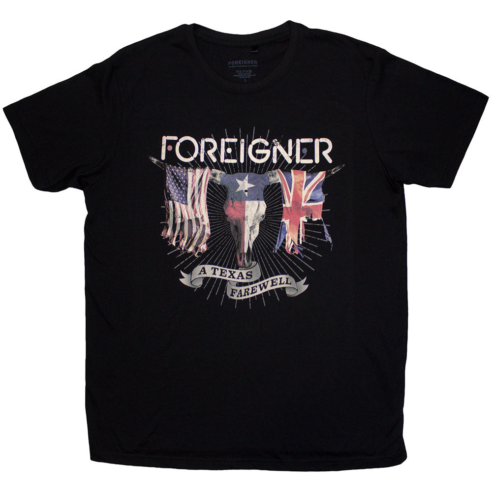Foreigner T Shirt - Texas Farewell