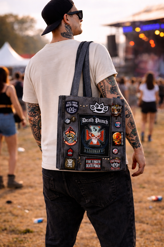 Rocksax Five Finger Death Punch Battle (Tote) Bag