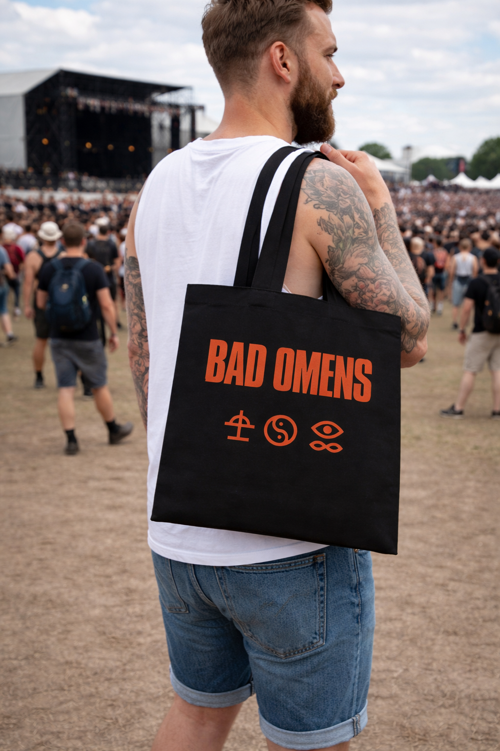 Rocksax Bad Omens Tote - Omens 3