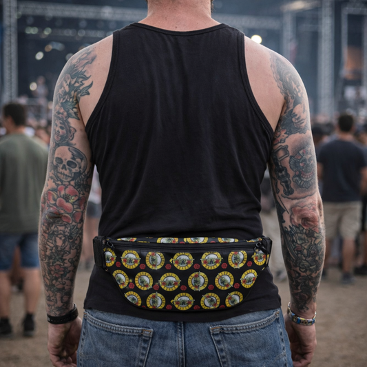 Rocksax Guns N' Roses Bum Bag (Fanny pack) - All Over Print