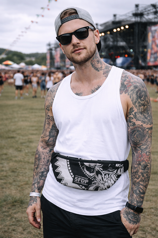 Rocksax Five Finger Death Punch Bum Bag (Fanny pack) - Knuckle