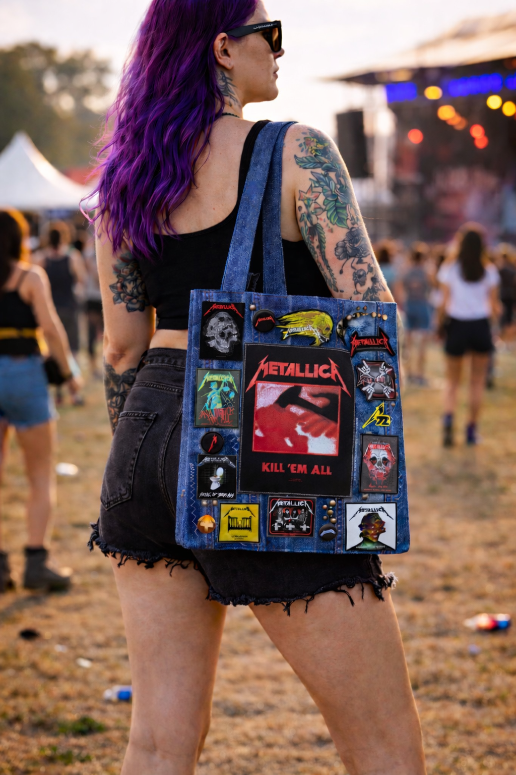 Rocksax Metallica Battle (Tote) Bag