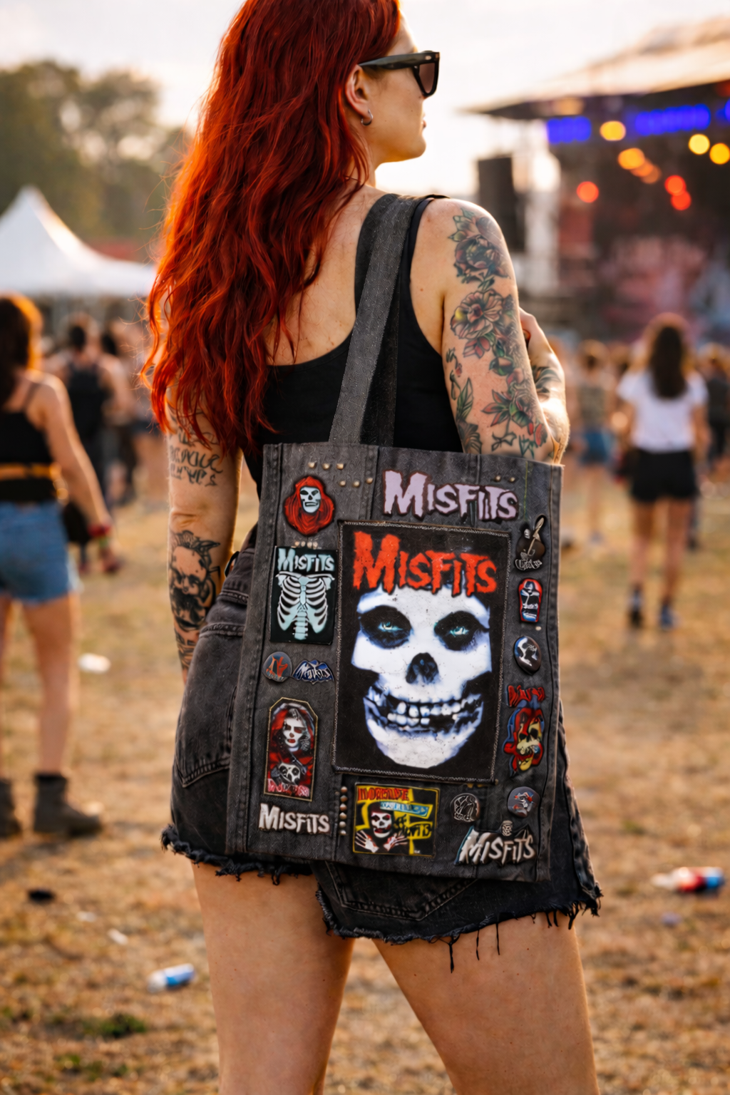 Rocksax Misfits Battle (Tote) Bag