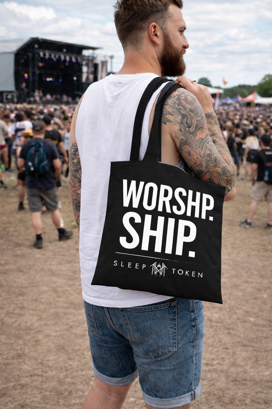 Rocksax Sleep Token Tote Bag - Worship