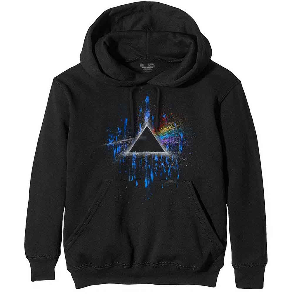 Pink Floyd Pullover Hoodie - DSOTM Blue Splatter