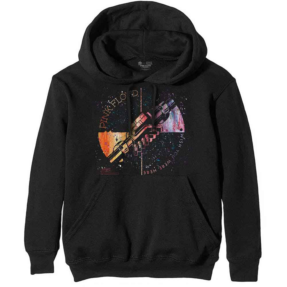 Pink Floyd Pullover Hoodie - Machine Greeting Orange