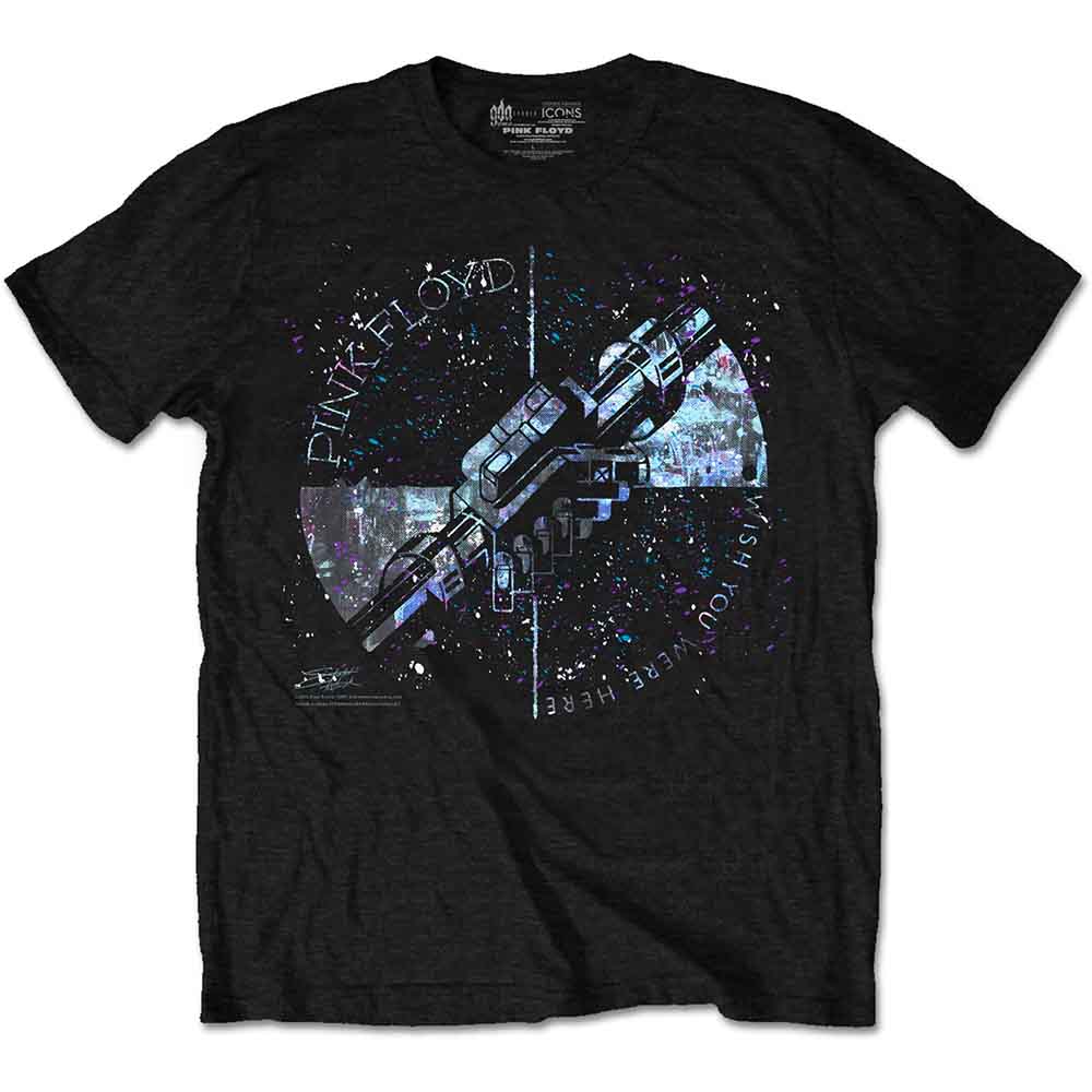 Pink Floyd T Shirt - Machine Greeting Blue
